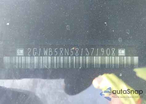 2008 Chevrolet Impala Ls z USA, uszkodzony, nr VIN 2G1WB58N581371908